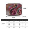 12 Inch Portable And Shockproof Laptop Bag With Unique Musical Ornaments Print, For Work, University, And Commuting view 4