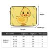 12 Inch Portable And Shockproof Laptop Bag With Unique Cartoon Duck Print, For Work, University, And Commuting view 4
