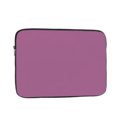 15 Inch Shockproof Laptop Bag, Full Width Solid Color Grape Red Print Handbag Suitable For Business And Daily Use