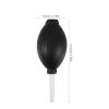 LALAFINA 2pcs Air Blower Bulbs for Camera and Keyboard Dust Cleaning, Rubber Compressed Air Pump Duster for Electronics and Digital Devices, Black Bulb White Handle, Portable Desk Accessory view 2