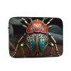 15 Inch Portable And Shockproof Laptop Bag With Unique Colorful Beetle Print, For Work, University, And Commuting view 1