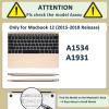 HLAAJJX Compatible with MacBook 12 inch Retina Case 2017 2016 2015 Release A1534,Crystal Anti-Crack Plastic Laptop Hard Shell Protective Case,Gray Leopard Print view 3