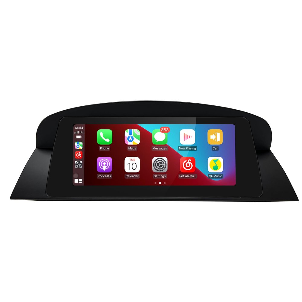 8.8 Inch Android Screen for BMW 6 Series M6 E63 E64 CCC,Wireless CarPlay,Android Auto,Screen Mirroring, Split Screen,Wi-Fi,Music,Navigation,Vehicle Cameras,App Netflix Spotify TikTok (64GB)