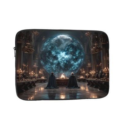 12 Inch Portable And Shockproof Laptop Bag With Unique Magic Temple Print, For Work, University, And Commuting