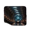 12 Inch Portable And Shockproof Laptop Bag With Unique Magic Temple Print, For Work, University, And Commuting view 2