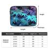 10 Inch Portable And Shockproof Laptop Bag With Unique Mystic Flutter Print, For Work, University, And Commuting view 4