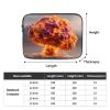 10 Inch Portable And Shockproof Laptop Bag With Unique Mushroom Cloud Print, For Work, University, And Commuting view 4