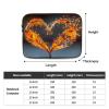 10 Inch Portable And Shockproof Laptop Bag With Unique Autumn Love Print, For Work, University, And Commuting view 4