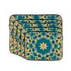 12 Inch Portable And Shockproof Laptop Bag With Unique Quadrangle Pattern Print, For Work, University, And Commuting view 2
