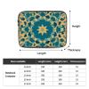 12 Inch Portable And Shockproof Laptop Bag With Unique Quadrangle Pattern Print, For Work, University, And Commuting view 4