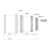 1x Frame Flattener for 185APO Telescope Astronomical Telescope Part view 2