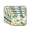 13 Inch Portable And Shockproof Laptop Bag With Unique Cute Little Baby Dinosaur Print, For Work, University, And Commuting view 2