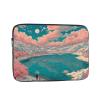12 Inch Shockproof Laptop Bag, Full Width Pink Sky Print Handbag Suitable For Business And Daily Use view 1