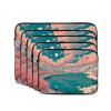 12 Inch Shockproof Laptop Bag, Full Width Pink Sky Print Handbag Suitable For Business And Daily Use view 2