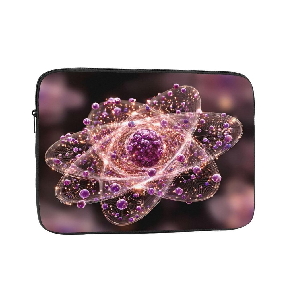 12 Inch Portable And Shockproof Laptop Bag With Unique Quantum Nova Print, For Work, University, And Commuting