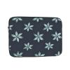 15 Inch Portable And Shockproof Laptop Bag With Unique Beautiful Camellia Print, For Work, University, And Commuting view 1