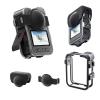 Aluminum Alloy Quick Release Protective Frame for DJI Osmo 360, Anti-Drop Anti-Impact Mount, OSMO 360 Cold Shoe Multifunctional Expansion Bezel (Grey) view 1