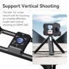 Aluminum Alloy Quick Release Protective Frame for DJI Osmo 360, Anti-Drop Anti-Impact Mount, OSMO 360 Cold Shoe Multifunctional Expansion Bezel (Grey) view 4