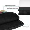 10 Inch Shockproof Laptop Bag, Full Width Fruit Of The Night Print Handbag Suitable For Business And Daily Use view 3