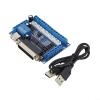 for CNC for Breakout Board Adapter for Stepper Motor Driver, USB to for CNC Interface Converter with -Axis Control, Parallel Port Adapter for CNC Spindle Speed and 0-10V Analog view 1