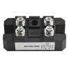 100A 1600V Single Phase Bridge Rectifier Diode Module with 4 Terminals, High Power Metal Enclosed ABS Case for Industrial DC Current Output(100A) view 2
