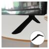 Adjustable 32inch Pedestal Feet Bracket Television Tabletop Foot for Living Room Decoration view 2