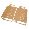 Dioche Acrylic Hard Drive DIY Hard Drive Bracket with Multilayer Design and Precise Mounting Holes, Suitable for 3.5-inch Drives and 8cm Fans, Made of Highquality Acrylic Material. (8 Layers) view 2