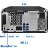 HP ProDesk 400 G9 SFF Business Desktop Computer, Intel Core i7-14700(20-Cores/28-Threads), 32GB DDR5 RAM, 1TB PCIe SSD + 2TB HDD, HDMI&DP Dual 4K Display Support, USB-C, RJ-45, Wi-Fi, Windows 11 Pro view 4