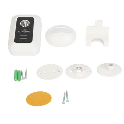 Tyenaza Wireless Motion Detector Alarm 32 Song 490ft LED Night Light Adjustable Volume 0 to 80dB Welcome Sensor Alarm for Home