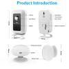Tyenaza Wireless Motion Detector Alarm 32 Song 490ft LED Night Light Adjustable Volume 0 to 80dB Welcome Sensor Alarm for Home view 4