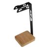 Headphone Stand, Headphone Holder Premium , Gaming Headset Holder, Handcrafted Wood Steel Headphones Stand for Desk, Premium Handcrafted Steel Headphone Stand view 2