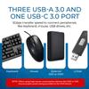 OREI 2x1 8K DisplayPort & USB-C KVM Switch, 3X Port USB-A, 1x USB-C Share Multiple Devices, PC, Desktop, One Display Monitor, Keyboard Control, Peripheral Control, Wired Remote Control view 4