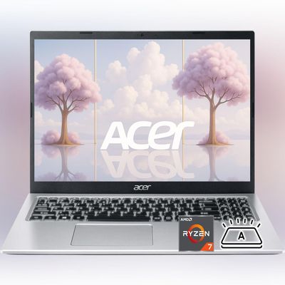 acer Aspire 3 Premium Business Laptop Computer with Backlit Keyboard - AMD Ryzen 7 7730U CPU - 32GB RAM - 1TB SSD - 15.6" FHD Display - Windows 11 Pro with Office 365 for The Web - w/o Mouse