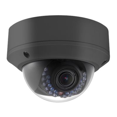 DS-2CD2742FWD-IZSB 4MP Dome Network Camera with IR, 2.8-12mm Motorized Lens, PoE, IP66 IK10 Protection, Audio and Alarm I/O (Renewed)