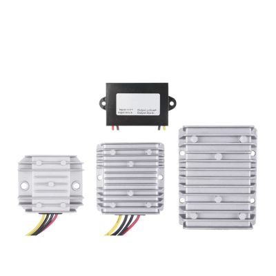 1pcs DC 6V-20V to 12V Power Converter Boost Buck Regulator 3A 5A 10A 20A 30A Automotive Voltage Stabilizer Supply Module for Car(30a Aluminum Shell)