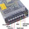 YCWHRCXKUZ 100-120V/200-240V to A(5V 12V -5V) 60W Triple Output Switching Power Supply Driver Transformer Three-Way view 2