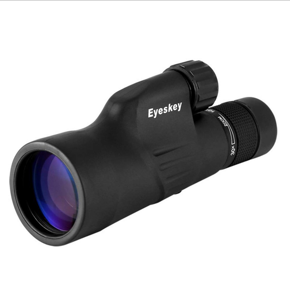 10-30 Times X50 Heavy Calibre High-Power High-Definition Single Tube Telescope : Black