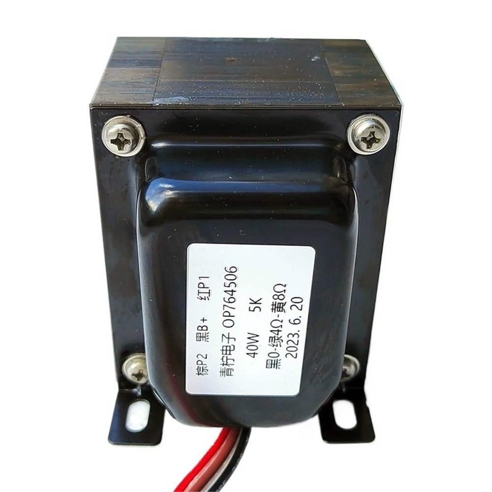 40W Push-Pull Output Cow 5K: 0-4-8 ohms 6P3P/6L6/EL34 Transformer