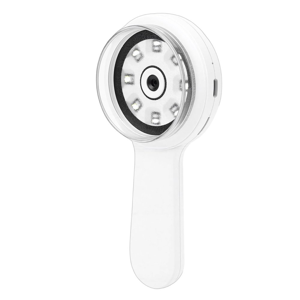 Oreilet Handheld Microscope for Kids, 500X Portable Pocket Magnifying Glass, Electronic Magnifier Mini Digital Microscope for Adults Toddlers Educational Science Toys (White)