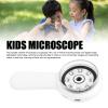 Oreilet Handheld Microscope for Kids, 500X Portable Pocket Magnifying Glass, Electronic Magnifier Mini Digital Microscope for Adults Toddlers Educational Science Toys (White) view 3