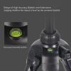 Qiilu Adjustable Tripod Level Holder for Levels with 360 Rotation and Multipurpose Hook - Lightweight Aluminum Level Stand view 4