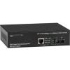 10/100/1000BT PoE Media Converter, Multimode Fiber, SC Connector, LPS500A-MM-SC-R3, 30W IEEE 802.3af/at view 1