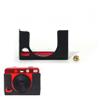Case Compatible with Leica Sofort 2 Camera, Genuine Leather Protective Cover, Retro Style, Premium Hardware (Black) view 1