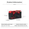 Case Compatible with Leica Sofort 2 Camera, Genuine Leather Protective Cover, Retro Style, Premium Hardware (Black) view 2