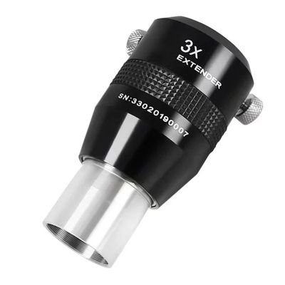 1.25 Inch 3X Apochromat & Achromatic 31.7mm Power Metal Extender Astronomical Telescope Part