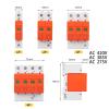 Power Surge Protector Surge Protective Device SPD Arrester Low Voltage House 1/2/3/4 Pole Surge Voltage Protection 1000a 4p 40KA(2P,AC420V 30-60KA) view 4