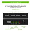 Sprolink LK5-H104 HDMI Splitter 1x4 Powered w/AC Adapter, 4K@30Hz 3D Full HD 1 in 4 Out Distributor for Fire TV Stick, PS5, HDTV, Xbox, Gaming Monitor view 4