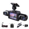 2026 New 64GB Full View Car Dashcam System - 360 4 Channel Dash Cam for Cars Front/Rear/Left/Right, 1080P HD Recording/Wi-Fi/Night Vision/Loop Recording/Parking Monitor view 1