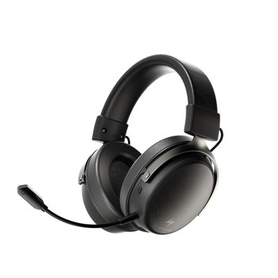 ATK N9 Gaming Headset for Xbox Series X|S, PS5, PC & Switch, Stereo Gaming Headphones with Detachable Noise-Canceling Mic,3.5MM Wired/2.4G/Bluetooth (N9 Pro/Black)