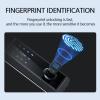 3D Facial Recognition Smart Door Lock 4.5-inch Screen APP Remote Unlocking Palmprint Recognition Fingerprint Passcode IC Card Key Keyless Smart Door Lock Suitable for Homes, Apartments, Offices Black view 4
